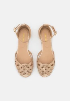 Leather - Ballerines À Bout Ouvert - Gold -Anna Field Boutique bbe8c4f5d1de4031b9b262f90de18fd5