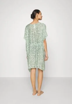 Anna Field Printed Short Kimono / 606 - Khaki_003 - Off-White - Accessoire De Plage - Khaki/Off-White -Anna Field Boutique bdfa21afe4da46fdb64bfb85cd175cef