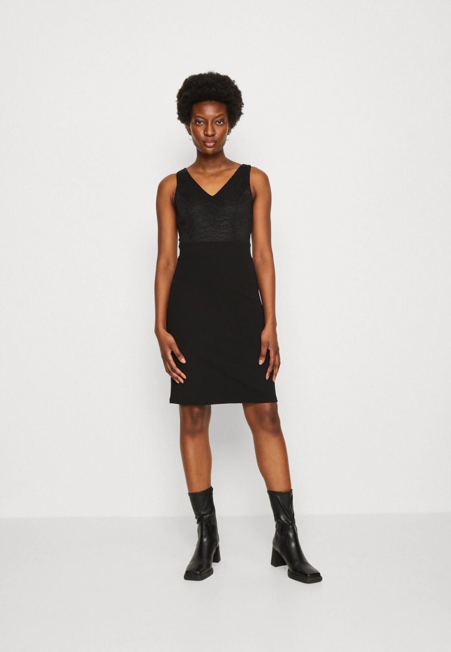 Anna Field Robe En Jersey - Black 3 Anna Field Robe En Jersey - Black