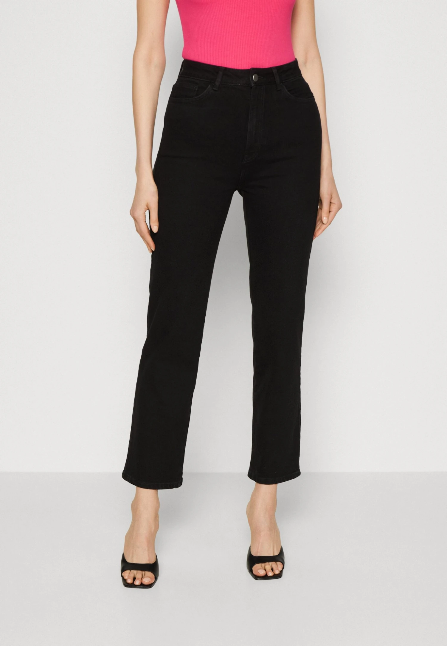 Anna Field Jean Droit - Black Denim 3 Anna Field Jean Droit - Black Denim