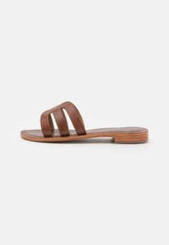 Anna Field Leather - Mules - Brown -Anna Field Boutique e0cc9e02d59b4e709bb3072429292a0d
