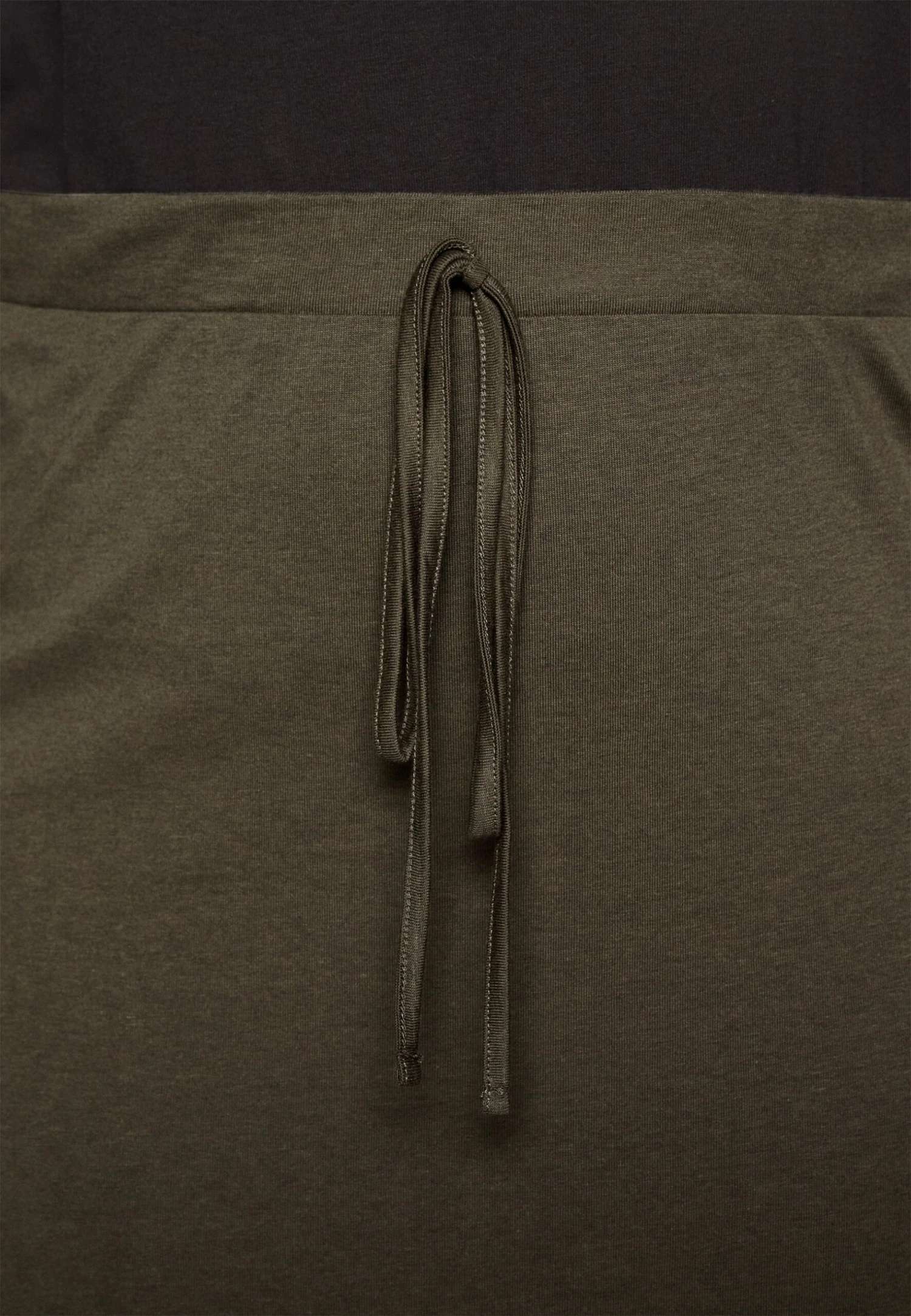 Drawstring Waistband - Jupe Longue - Khaki 7 Drawstring Waistband - Jupe Longue - Khaki – Image 5