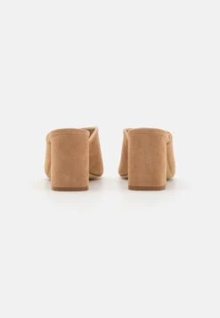 Anna Field Leather - Mules À Talons - Beige -Anna Field Boutique e615566fa0e84116be19cc7916b67b31