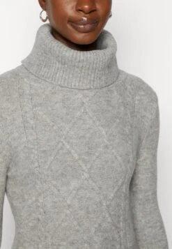 Anna Field Rollkragen Mini Strickkleid - Robe Fourreau - Grey -Anna Field Boutique e8a174040ccc4ee1a45178c42adaecbd