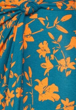 Anna Field Front Knot Midi Skirt - Jupe Crayon - Blue -Anna Field Boutique ec90ec8a97224e79b6679664fbc7562a