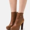 Anna Field Bottines À Plateau - Cognac -Anna Field Boutique fcddbe251284486e810caea147c4e091