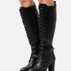 Anna Field Bottes À Lacets - Black -Anna Field Boutique ff6ab94883ad4a22929aee36cb2dbc4a